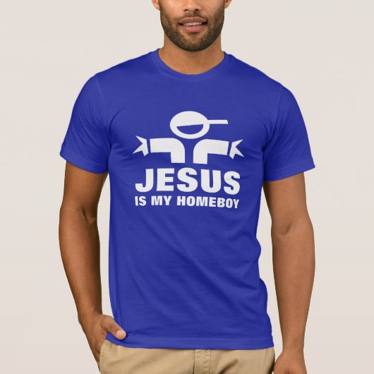 T-shirt Jésus est mon pote (Devant)