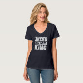 T-shirt Jésus est mon roi (Devant entier)