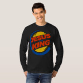 T-shirt Jésus est mon roi (Devant entier)