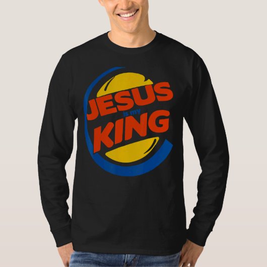 T-shirt Jésus est mon roi (Devant)