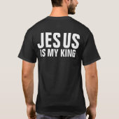 T-shirt Jésus est mon roi (Dos)