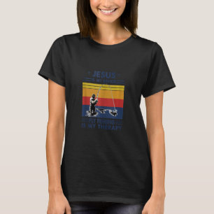 T-shirt Jésus Est Mon Sauveur Pêche Est Mon Débardeur Thér