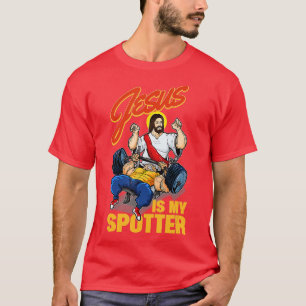 T-shirt Jésus est mon spotter Jésus culturation et levage