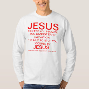 T-shirt Jésus est mort pour vous