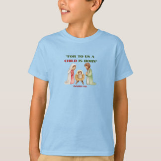 T-shirt Jésus est né - Thème de Noël