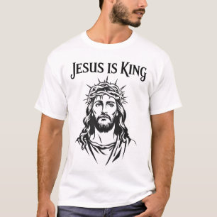 T-shirt Jésus est roi
