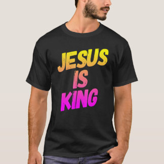 T-shirt Jésus est roi