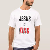 T-shirt Jésus est roi (Devant)