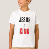 T-shirt Jésus est roi (Devant)