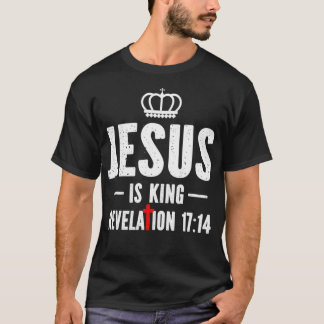 T-shirt Jésus Est Roi Révélation