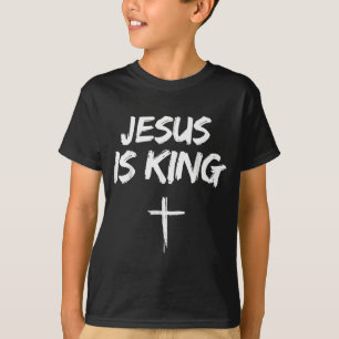 T-shirt Jésus est roi verset biblique Jean 14_6 Dieu chrét