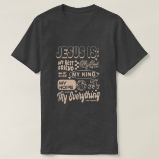 T-shirt Jésus est tout pour moi – Tee inspiré du Psaume 73