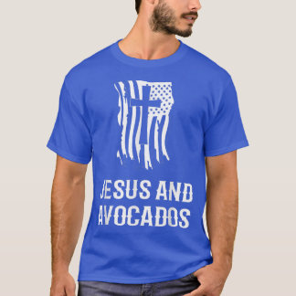T-shirt Jesus et Avocados Christian Avocados Amateurs