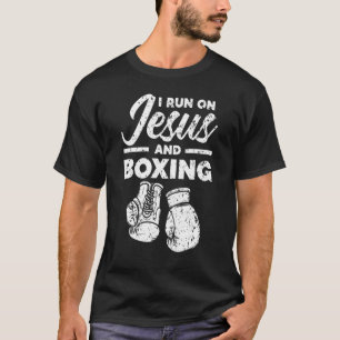 T-shirt Jesus Et Boxer Christian Professional Boxer Sport