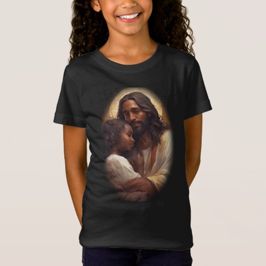 T-Shirt Jésus et enfant (Devant)