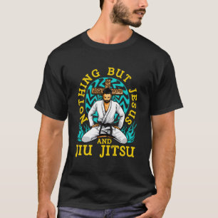 T-shirt Jésus Et Jiu Jitsu Mixed martial art Jiu-Jitsu