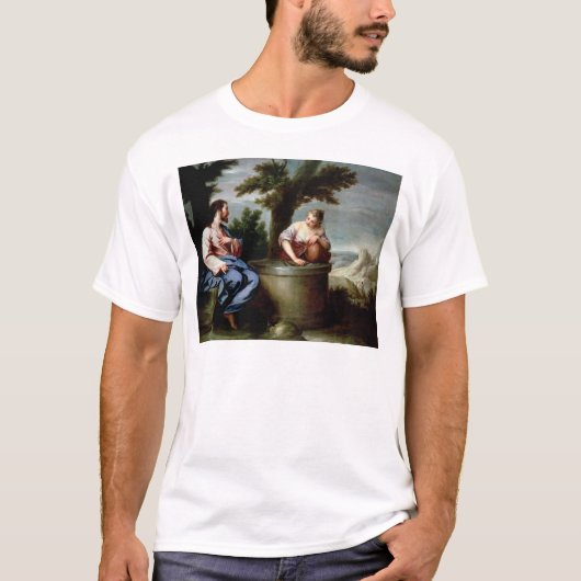 T-shirt Jésus et la femme samaritaine (Devant)
