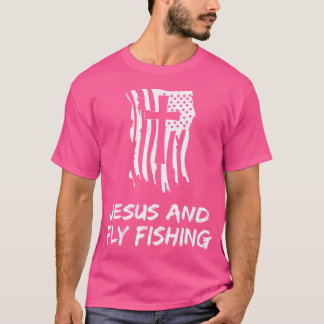 T-shirt Jésus Et Mouche Pêcher Drôle Christian Pêcheur