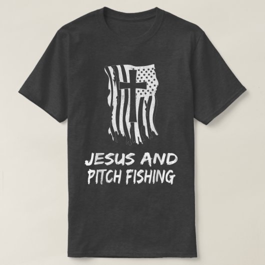 T-shirt Jésus Et Pêche (Design devant)