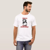 T-shirt Jésus était un anarchiste (Devant entier)