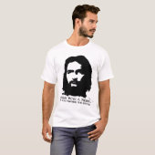 T-shirt Jésus était un rebelle (Devant entier)
