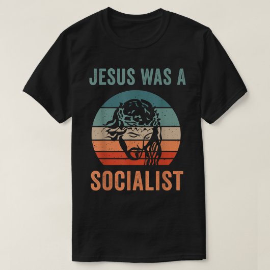 T-shirt Jésus Était Un Socialiste (Design devant)