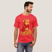 T-shirt Jésus était un socialiste (Devant entier)