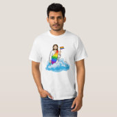 T-Shirt Jésus Fierté (Devant entier)
