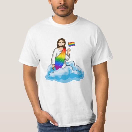 T-Shirt Jésus Fierté (Devant)