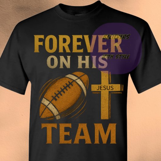 T-shirt Jésus - Football - Christian
