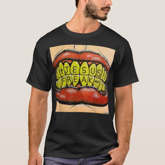 T-shirt Jesus Freak Art (Devant)