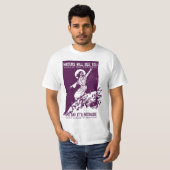T-shirt Jesus Humour Funny Jesus Surfing  (Devant entier)
