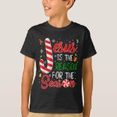 T-shirt Jesus Is The Reason For The Season Christmas Chris (Devant)