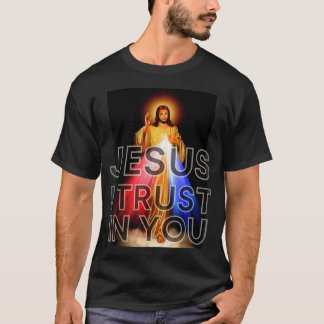 T-shirt Jésus J'Ai Confiance En Vous Divine Miséricorde Gr