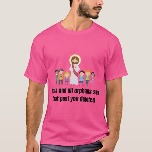 T-shirt Jésus J'Ai Vu Ça (Devant)