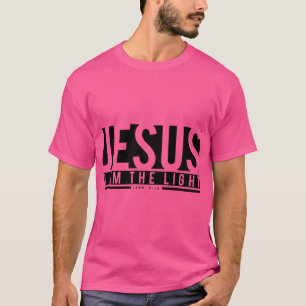 T-shirt Jésus Je Suis La Lumière Jean 812