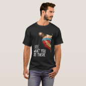 T-shirt Jésus Je Vois Que Vous Y Avez Aimé Dieu (Devant entier)