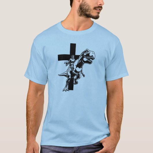T-shirt Jésus jurassique (Devant)