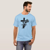T-shirt Jésus jurassique (Devant entier)