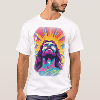 T-shirt Jésus la lumière de la vie