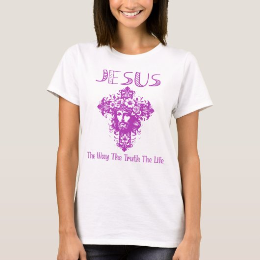 T-shirt Jésus La Vérité La Vie (Devant)