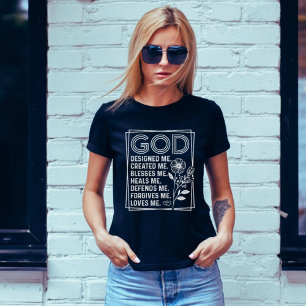 T-shirt Jésus La Voie La Vérité Christine Dieu Citer
