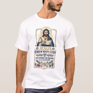 T-shirt Jésus Langues de la Bible Hébreu Grec Chemise de