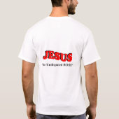 T-SHIRT JÉSUS - LE BOSS INCONTESTÉ (Dos)