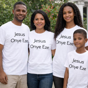 T-shirt Jésus le roi Onye Eze
