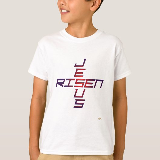 T-SHIRT JÉSUS LEVÉ (Devant)