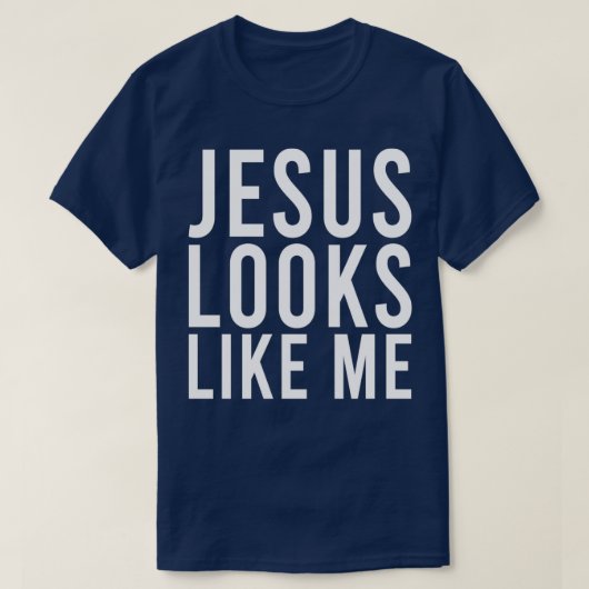 T-shirt Jésus Looks (Design devant)
