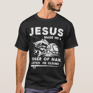 T-shirt Jésus m'a fait un pêcheur d'hommes