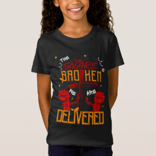 T-Shirt Jésus m'a libéré, croyance spirituelle chrétienne