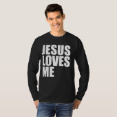 T-SHIRT JÉSUS M'AIME (Devant entier)